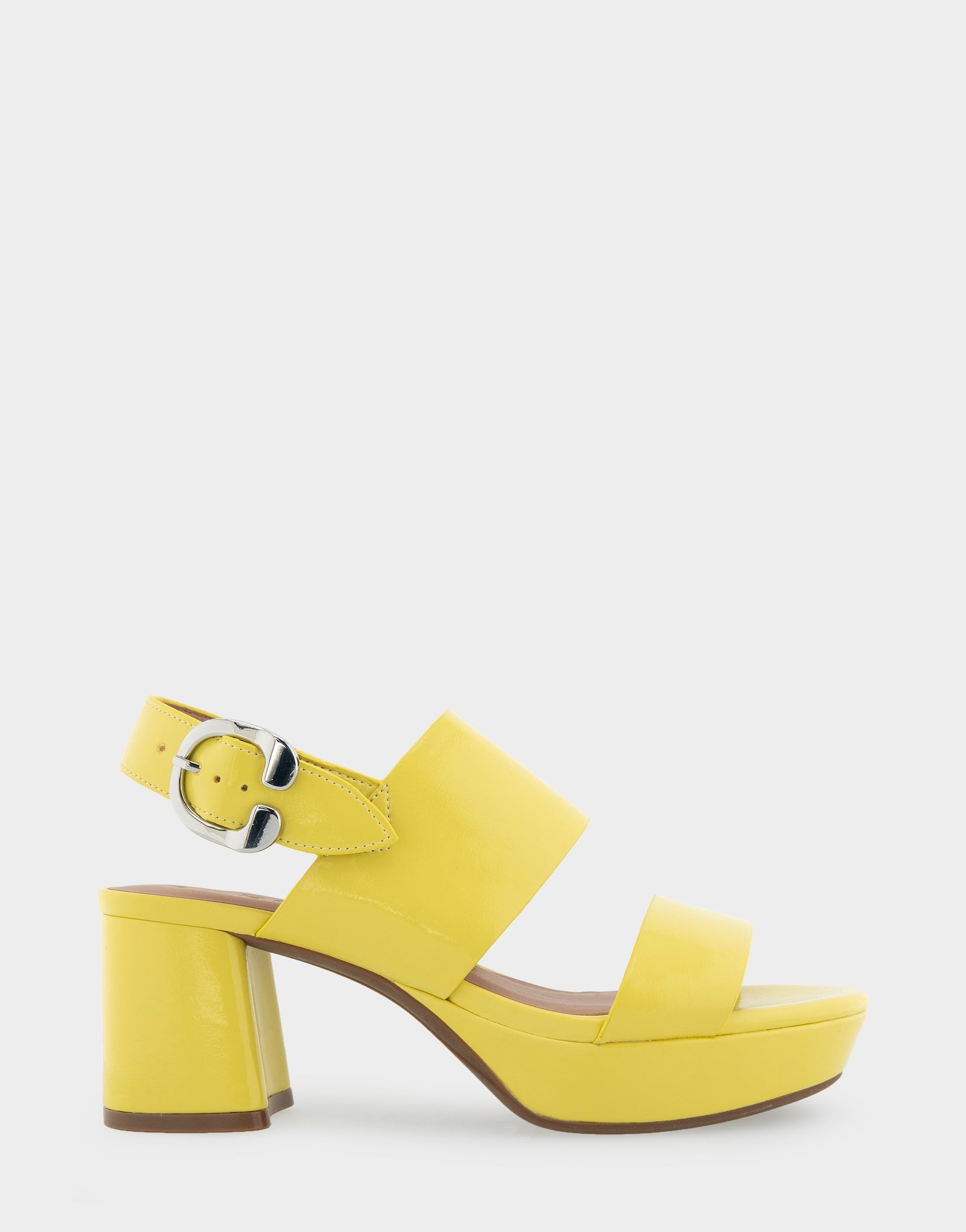 Natan Asymmetrical Straps Pumps in Lime Green Suede and Nude Patent — UFO  No More