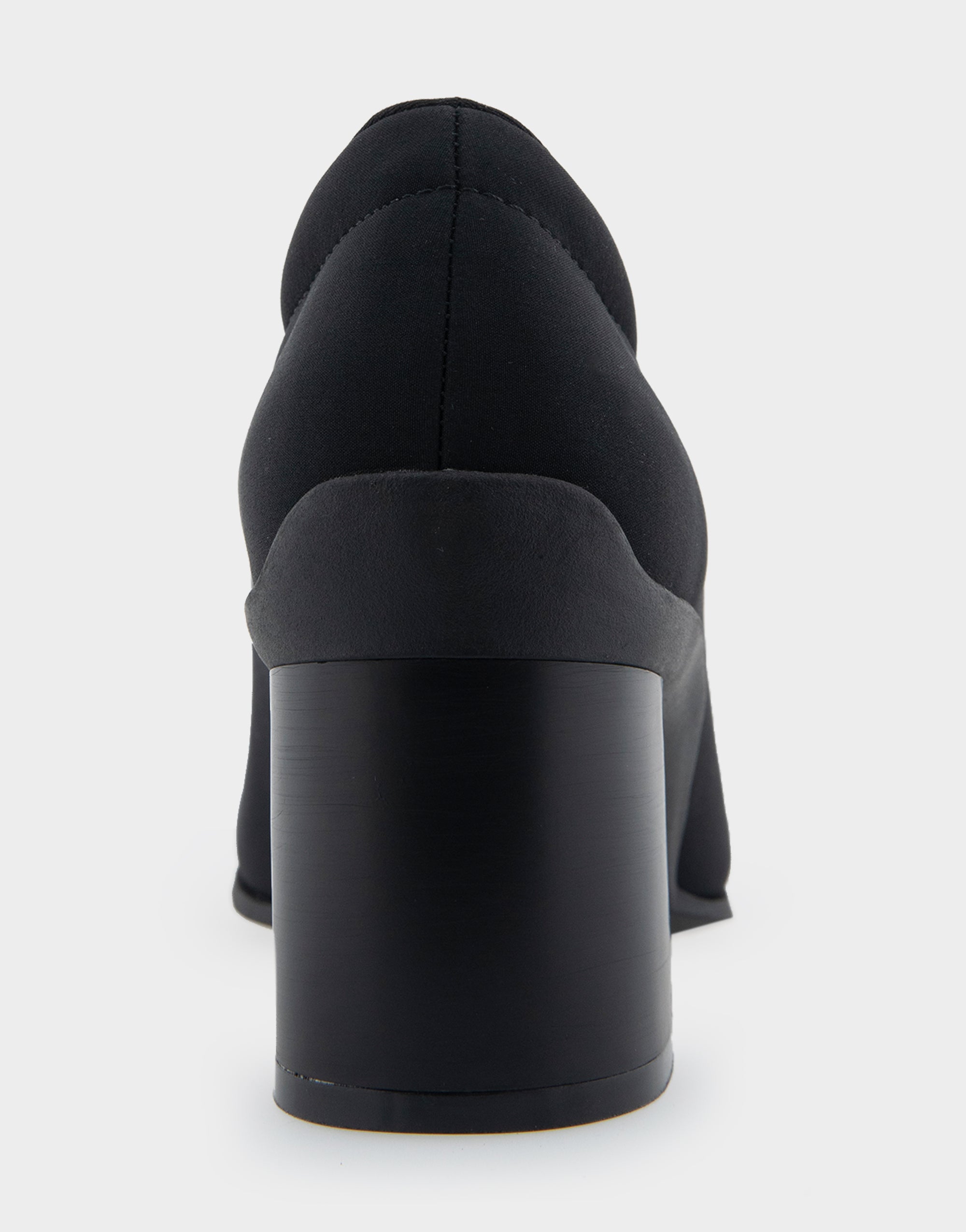 Casta Black Stretch Gabardine Fabric Mid Heel Pump – Aerosoles