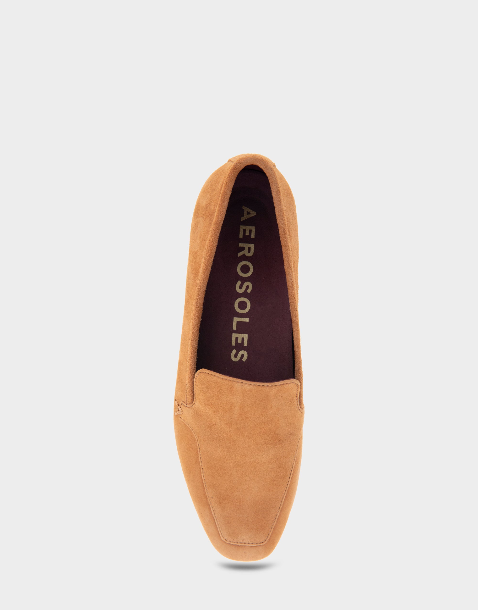 Paynes Tan Genuine Suede Loafer Aerosoles